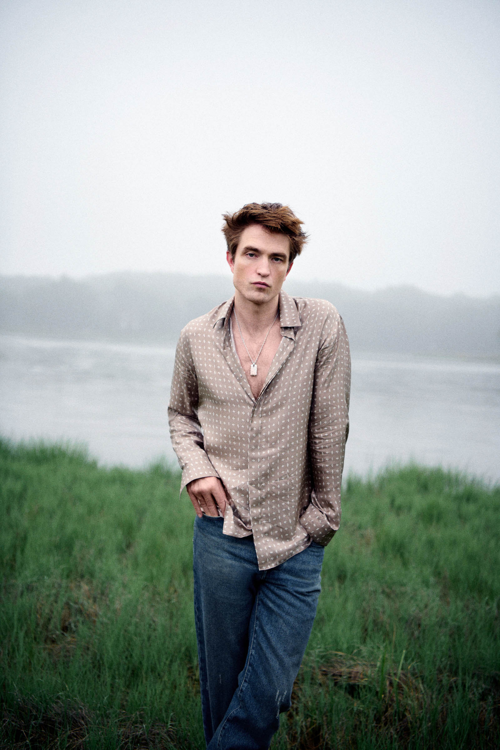 Robert Pattenson for Icon Magazine, 2025, Photo by Ryan McGinley